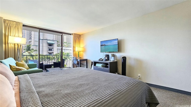 1850 Ala Moana Blvd Unit 222, Honolulu, HI 96815 - bedroom with baseboards and carpet floors