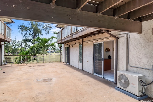 68-077 Au St Unit 2D, Waialua, HI 96791 - view of patio / terrace with a cooling unit and a balcony