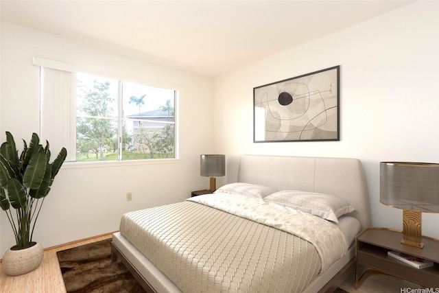 95-1025 Kaapeha St Unit 203, Mililani, HI 96789 - bedroom featuring wood finished floors and baseboards
