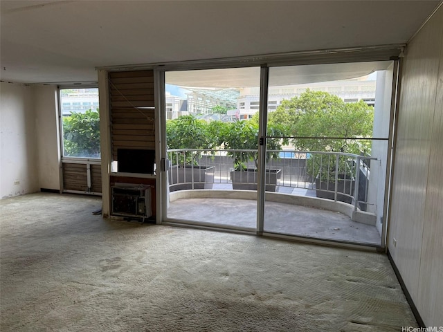 1717 Ala Wai Blvd Unit 306, Honolulu, HI 96815 - unfurnished living room featuring carpet flooring