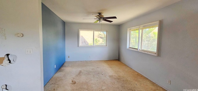 67-213 Niumaloo Pl, Waialua, HI 96791 - carpeted spare room featuring ceiling fan and plenty of natural light