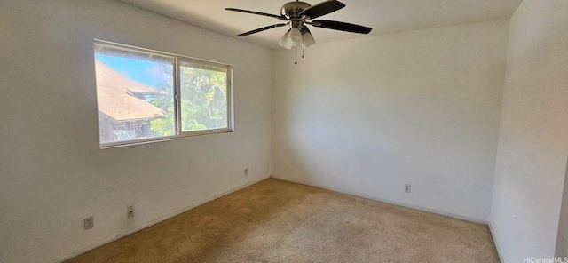 67-213 Niumaloo Pl, Waialua, HI 96791 - unfurnished room with light colored carpet and ceiling fan