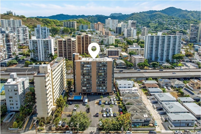 1050 Kinau St Unit 301, Honolulu, HI 96814 - view of urban area featuring a mountainous background