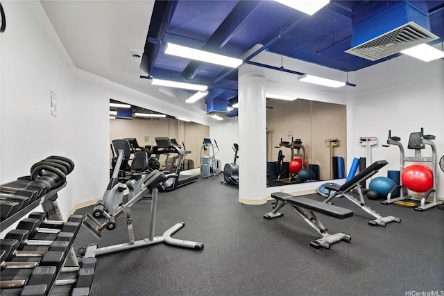 2101 Nuuanu Ave Unit I-1002, Honolulu, HI 96817 - view of workout area