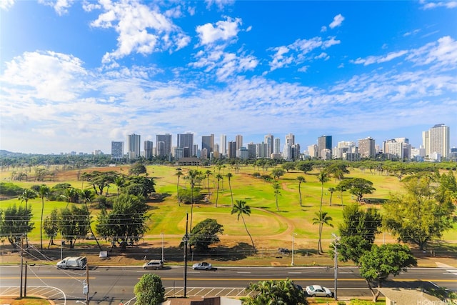 2916 Date St Unit 10I, Honolulu, HI 96816 - skyline view featuring a golf club