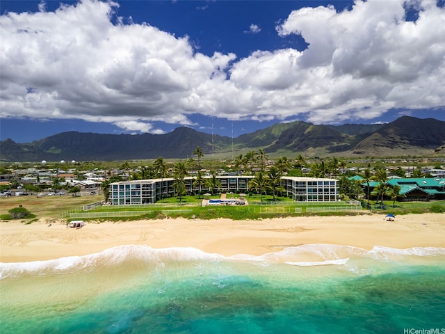 87-561 Farrington Hwy Unit 102, Waianae, HI 96792 - drone / aerial view of a water and mountain view