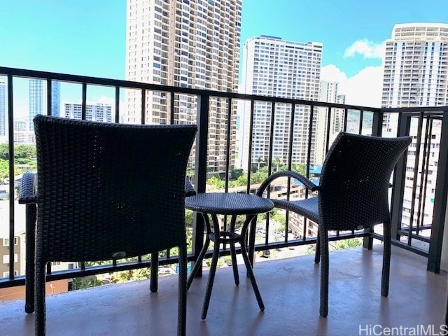 1850 Ala Moana Blvd Unit 819, Honolulu, HI 96815 - balcony with a view of city