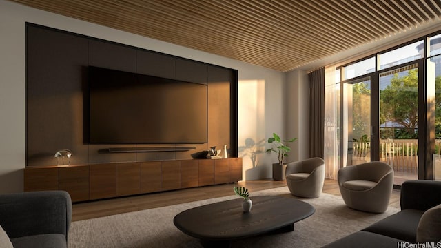 1538 Kapiolani Blvd Unit 1704, Honolulu, HI 96814 - community lobby featuring wood ceiling