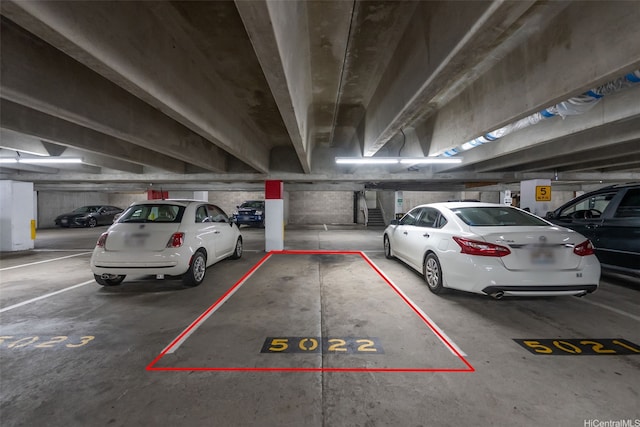 55 S Kukui St Unit D214, Honolulu, HI 96813 - view of parking garage