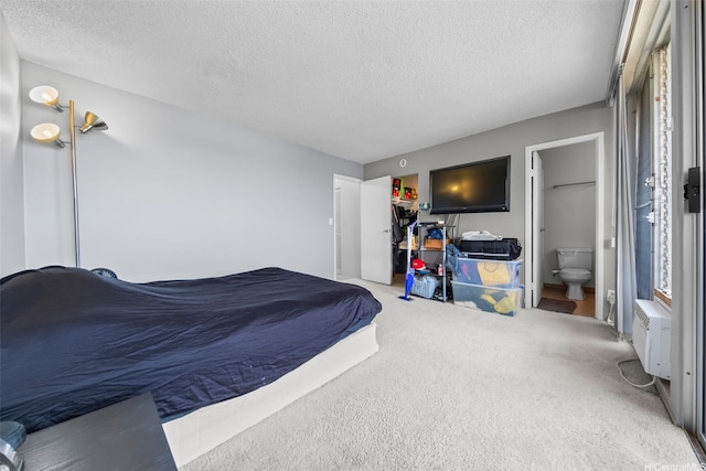 94-402 Kapuahi St Unit 46, Mililani, HI 96789 - carpeted bedroom with a textured ceiling and ensuite bath