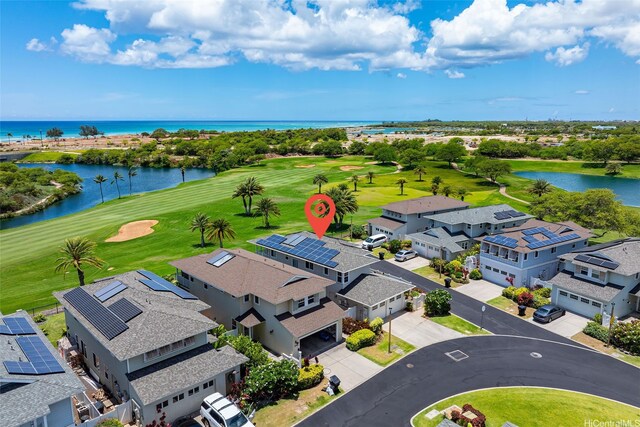 91-1304 Kaikohola St Unit D41, Ewa Beach, HI 96706 - aerial view of a nearby body of water and a golf club