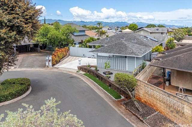 94-457 Akoa Pl, Mililani, HI 96789 - aerial perspective of suburban area featuring mountains