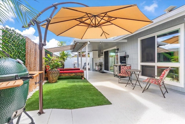 94-457 Akoa Pl, Mililani, HI 96789 - view of patio / terrace with area for grilling