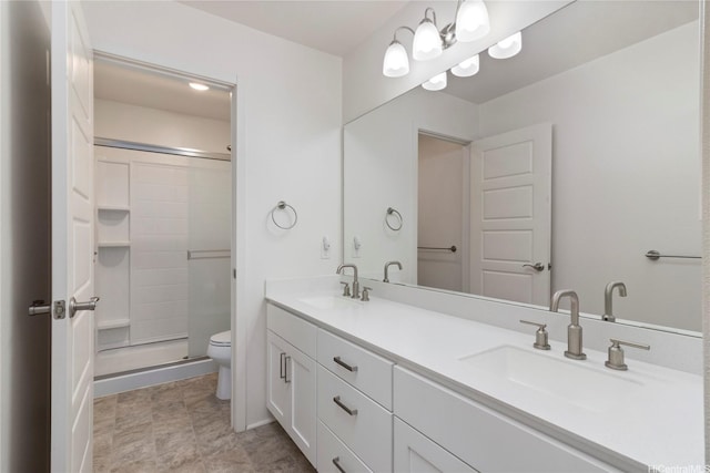 91-3524 Iwikuamoo St Unit 402, Ewa Beach, HI 96706 - full bathroom with toilet, double vanity, and a shower