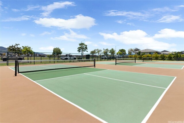 91-3524 Iwikuamoo St Unit 402, Ewa Beach, HI 96706 - view of tennis court with community basketball court