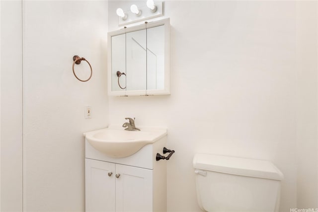 44-374 Olina St Unit 1, Kaneohe, HI 96744 - half bathroom with vanity and toilet