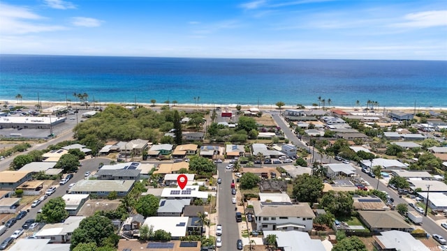 87-217 Maia St, Waianae, HI 96792 - aerial view of property and surrounding area with extended coastline and nearby suburban area