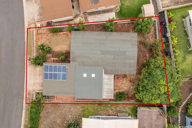 92-742 Nohopono St, Kapolei, HI 96707 - aerial view of property and surrounding area featuring property parcel outlined