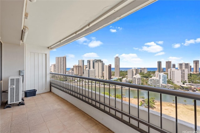 2333 Kapiolani Blvd Unit 2211, Honolulu, HI 96826 - balcony featuring a view of skyline and a water view