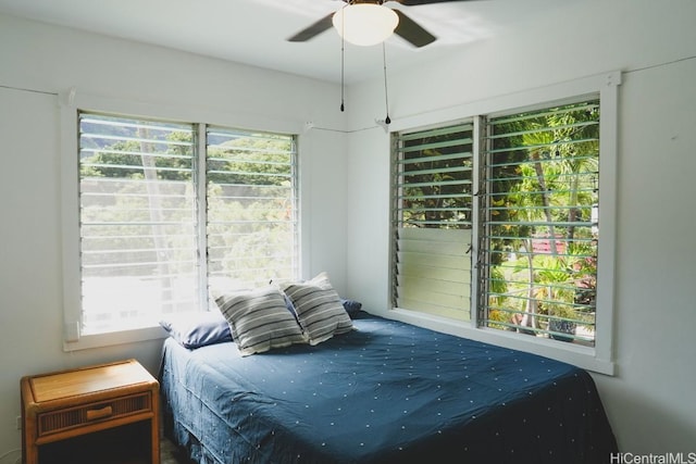 933 Ailuna St, Honolulu, HI 96821 - bedroom with ceiling fan