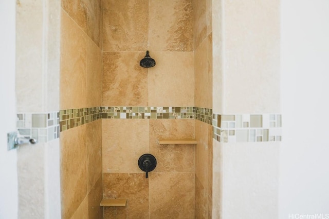 933 Ailuna St, Honolulu, HI 96821 - bathroom view of a tile shower
