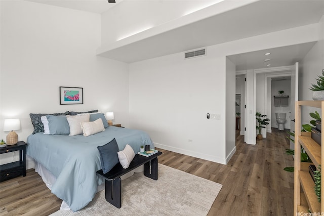 1 Keahole Pl Unit 2612, Honolulu, HI 96825 - bedroom with wood finished floors, baseboards, and recessed lighting