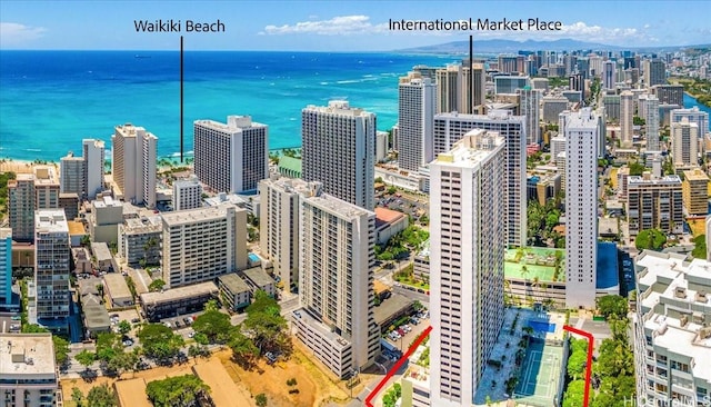 229 Paoakalani Ave Unit Ph-3807, Honolulu, HI 96815 - view of urban area featuring a nearby body of water