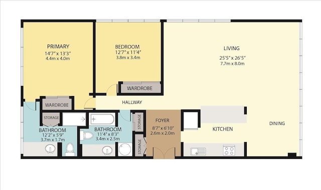 229 Paoakalani Ave Unit Ph-3807, Honolulu, HI 96815 - view of property floor plan