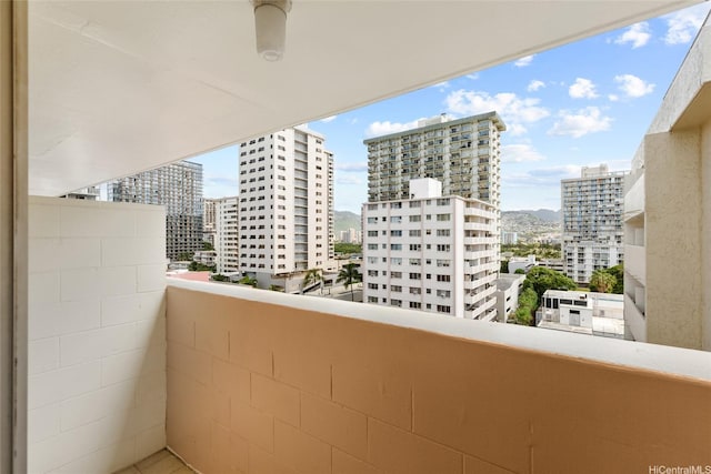 2450 Prince Edward St Unit 1006A, Honolulu, HI 96815 - balcony featuring a view of city