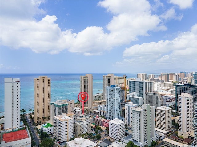 2450 Prince Edward St Unit 1006A, Honolulu, HI 96815 - view of city featuring a large body of water