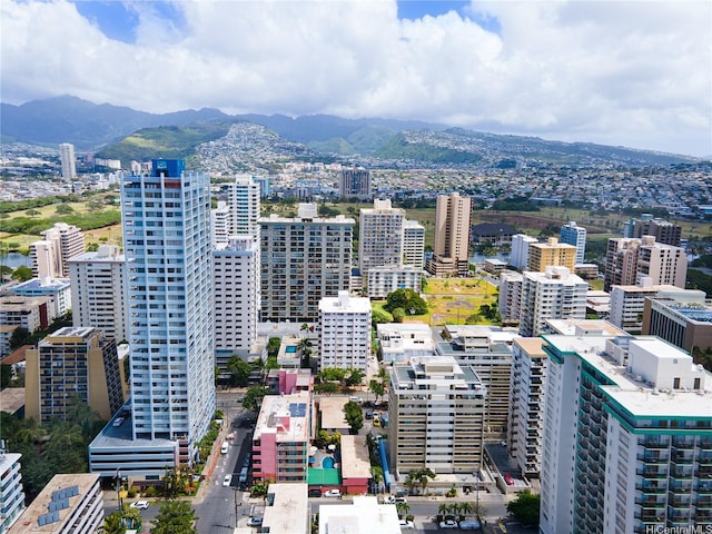 2450 Prince Edward St Unit 1006A, Honolulu, HI 96815 - city view with a mountain backdrop