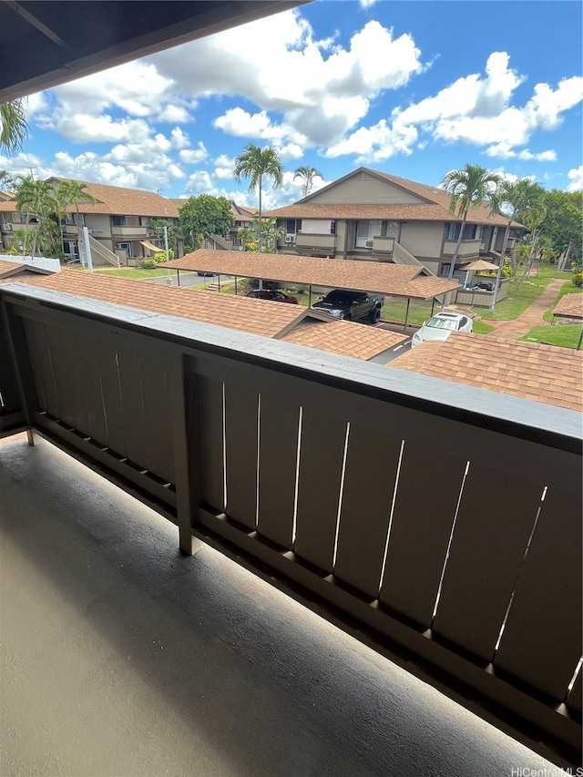 91-1059 Puamaeole St Unit 5W, Ewa Beach, HI 96706 - balcony featuring a residential view