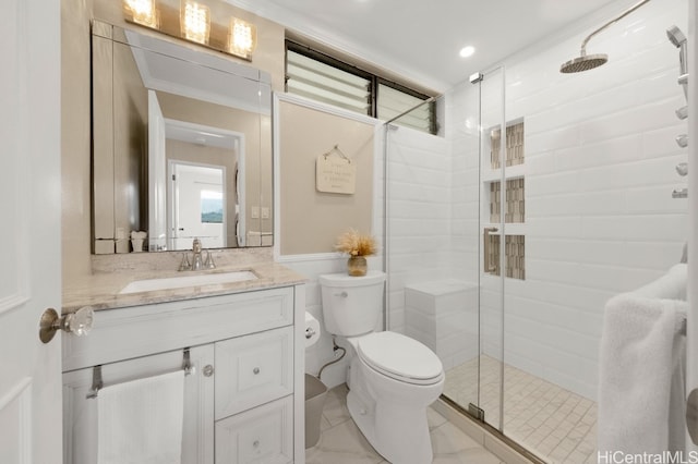 46-55 Meheanu Pl Unit 3441, Kaneohe, HI 96744 - full bath with toilet, vanity, and a stall shower