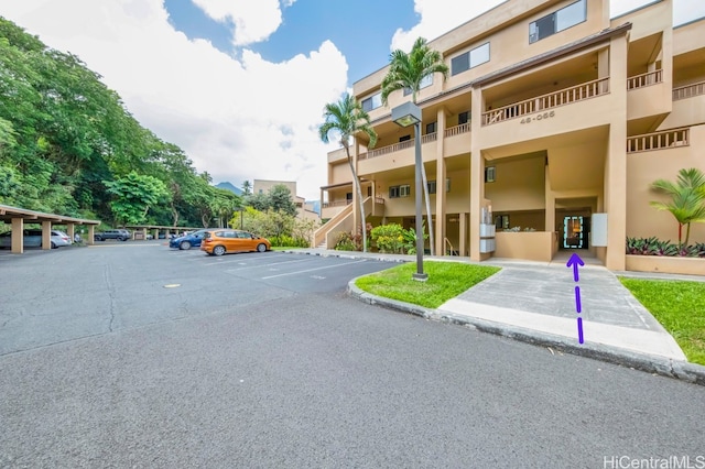 46-55 Meheanu Pl Unit 3441, Kaneohe, HI 96744 - view of property with uncovered parking