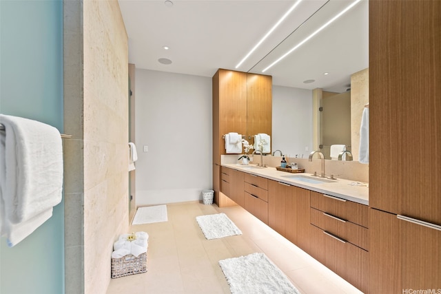 1388 Ala Moana Blvd Unit 5603, Honolulu, HI 96814 - bathroom featuring double vanity