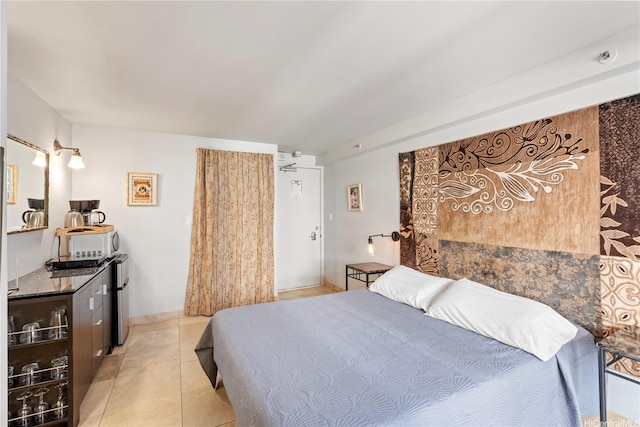 2463 Kuhio Ave Unit 607, Honolulu, HI 96815 - bedroom featuring light tile patterned floors and baseboards
