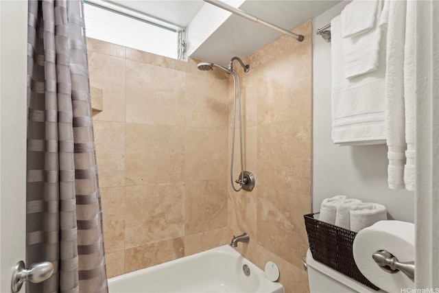 2463 Kuhio Ave Unit 607, Honolulu, HI 96815 - full bathroom featuring shower / bath combo with shower curtain