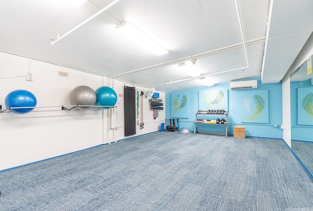 343 Hobron Ln Unit 4302, Honolulu, HI 96815 - garage with a wall unit AC