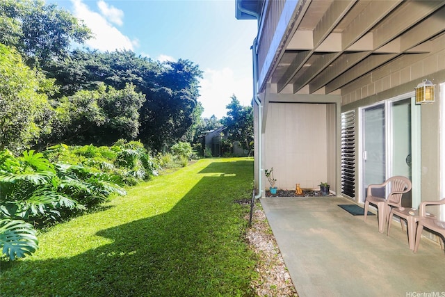 47-718 Hui Kelu St Unit 1504, Kaneohe, HI 96744 - view of green lawn with a patio
