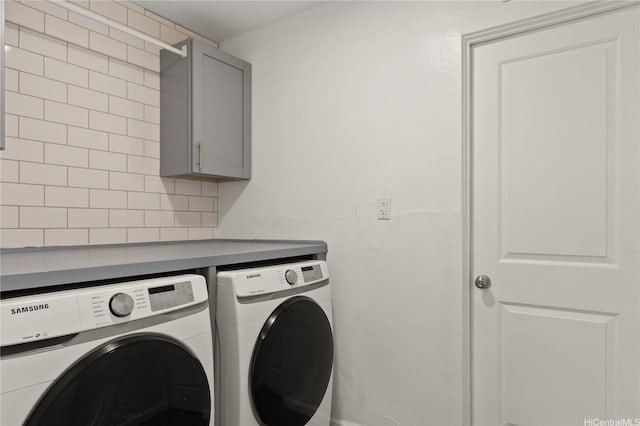 47-730 Hui Kelu St Unit 4404, Kaneohe, HI 96744 - washroom with cabinet space and washing machine and clothes dryer