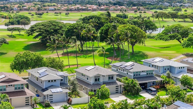 91-5408 Kapolei Pkwy Unit 37, Kapolei, HI 96707 - aerial perspective of suburban area featuring a local golf course and a nearby body of water