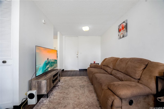 1600 Wilikina Dr Unit A403, Wahiawa, HI 96786 - living area featuring wood finished floors and a textured ceiling