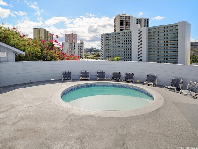3045 Ala Napuaa Pl Unit 1416, Honolulu, HI 96818 - view of pool with a view of city
