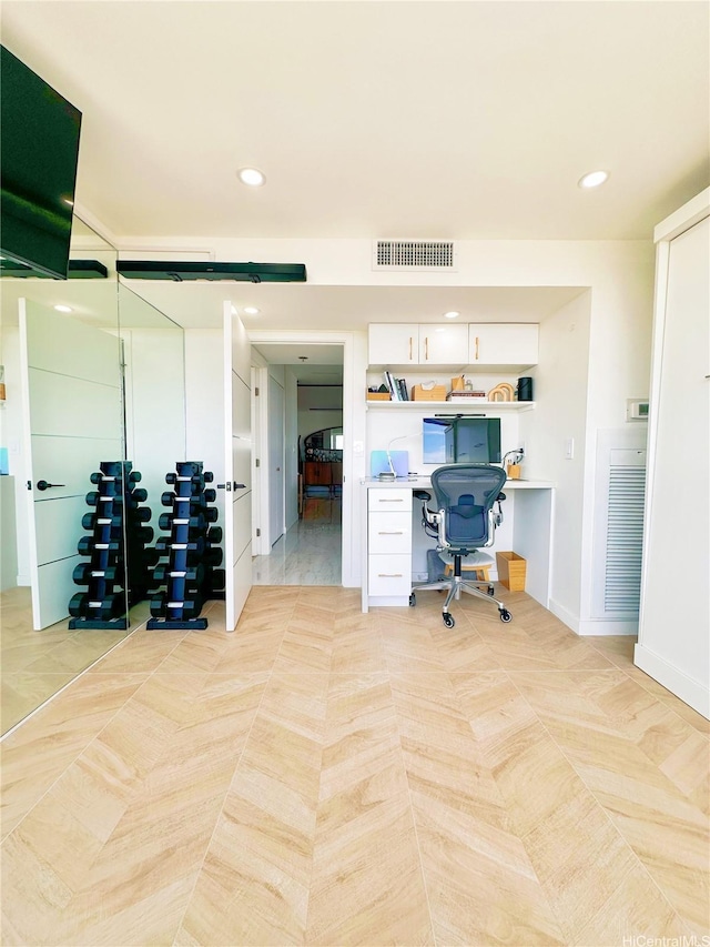 581 Kamoku St Unit 3906, Honolulu, HI 96826 - office area featuring recessed lighting