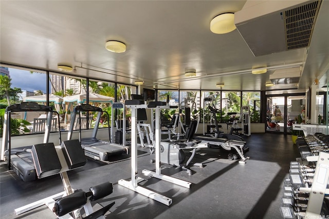 2045 Kalakaua Ave Unit 618, Honolulu, HI 96815 - view of gym