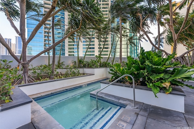 1189 Waimanu St Unit 3305, Honolulu, HI 96814 - view of pool with a pool and a city view