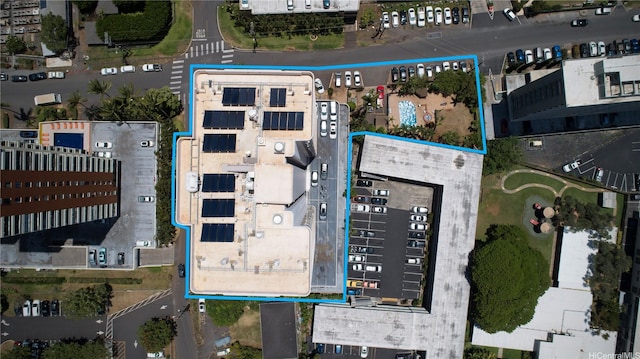 2724 Kahoaloha Ln Unit 902, Honolulu, HI 96826 - aerial view of property's location featuring property parcel outlined