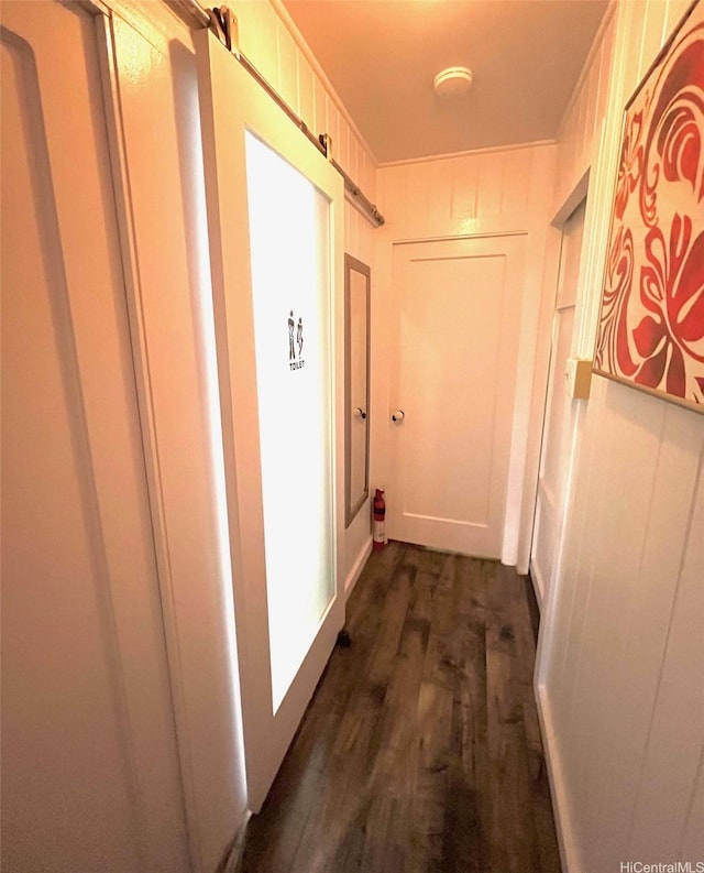 91-1708 Bond St, Ewa Beach, HI 96706 - hall with dark wood-style floors