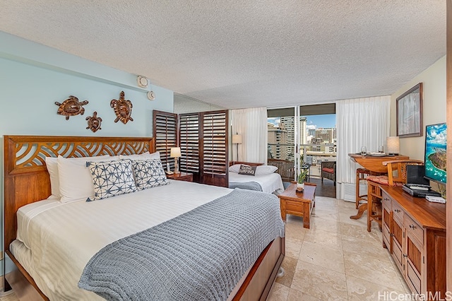445 Seaside Ave Unit 1618, Honolulu, HI 96815 - bedroom with a textured ceiling