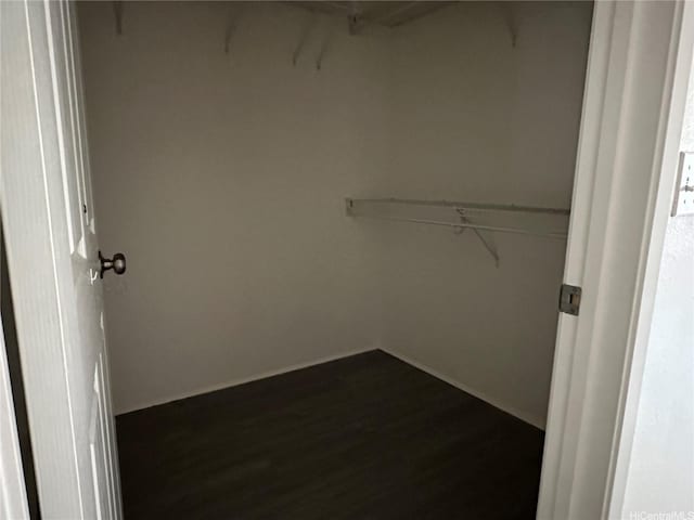 91-1191 Kaiau Ave Unit 1602, Kapolei, HI 96707 - spacious closet with dark wood-style flooring